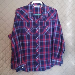 Cumberland Outfitters Women's Western Shirt XXL